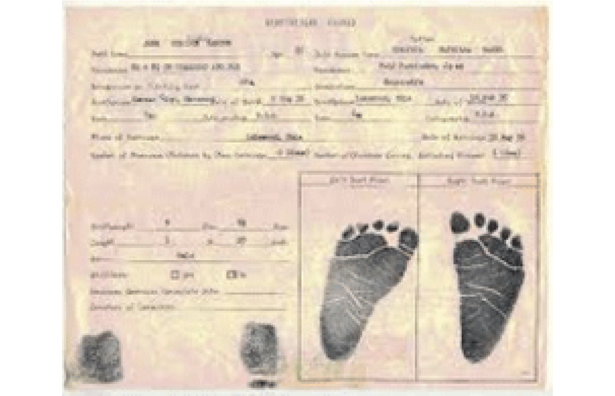 Birth Certificate