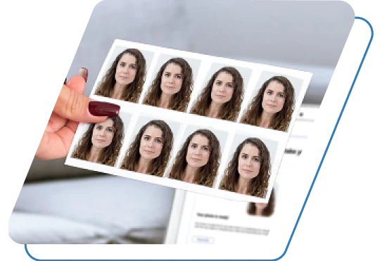 Holding a passport