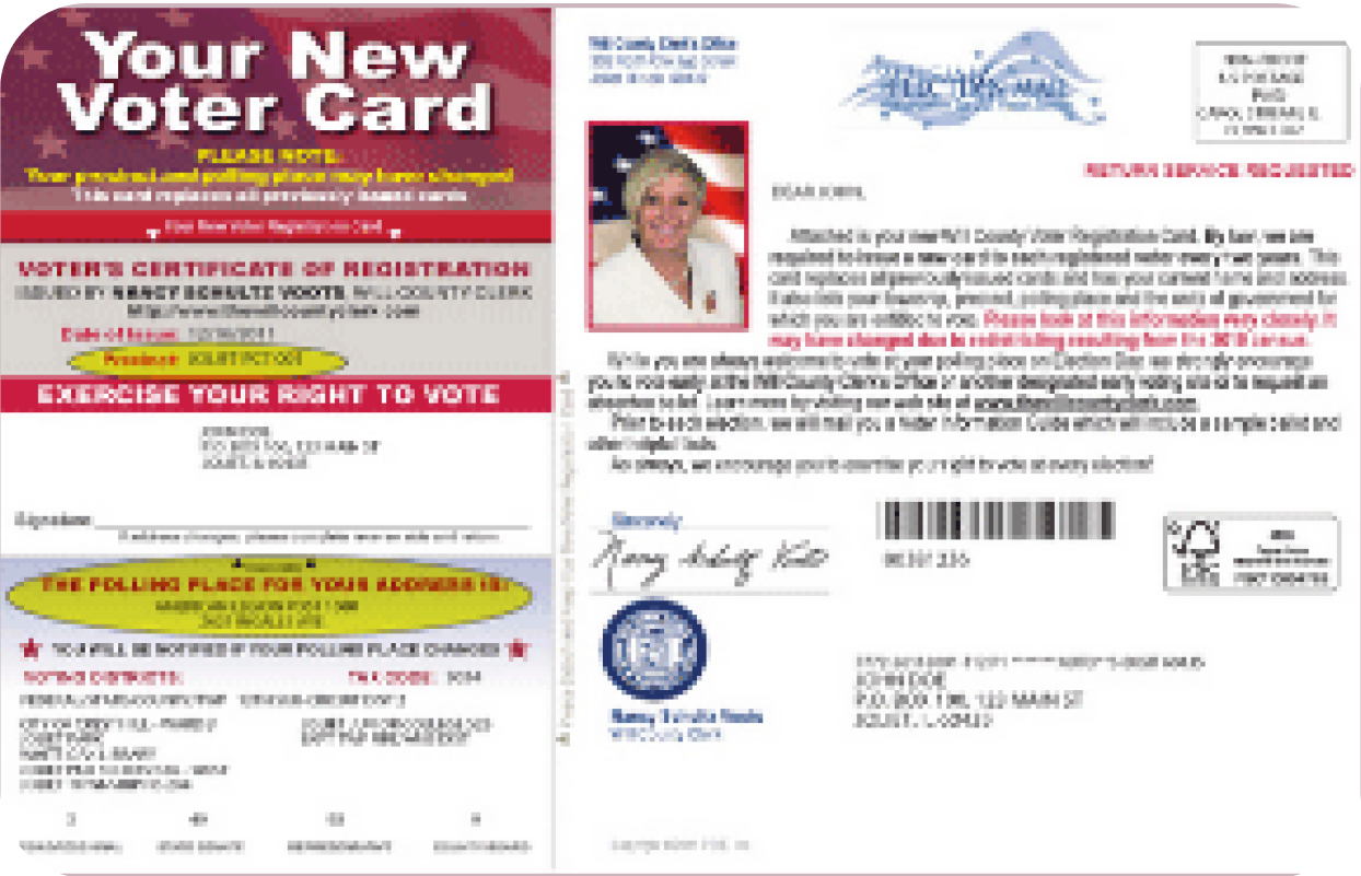 Voter Registration Card